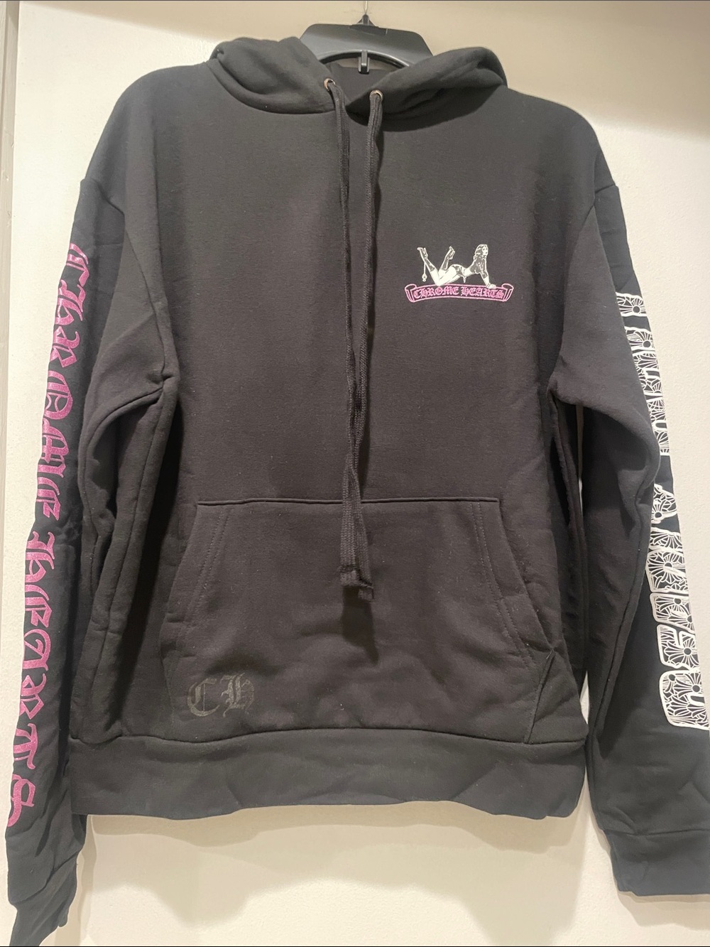 Chrome Hearts Deadly doll hoodie 
Size XS
